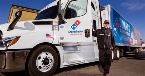 dominos truck driver